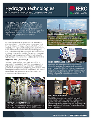 Hydrogen Technologies Factsheet