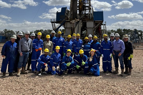 Group of students wearing personal protective equipment