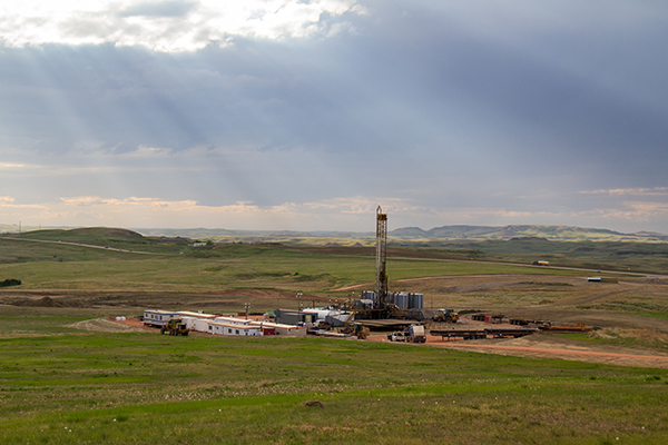 Drilling Rig in Western North Dakota